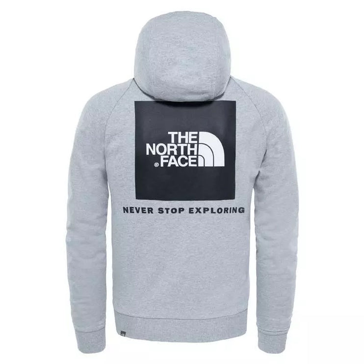 The North Face Raglan Redbox Hoodie Grey <br> REDUCED FROM £64.99 NOW ONLY £44.95