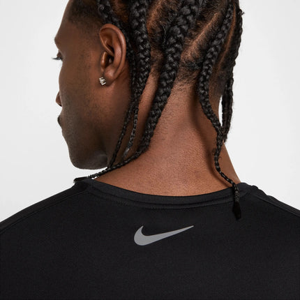 Nike Miler Flash Running T-Shirt Black