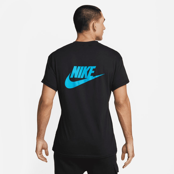 Nike Sportswear Black Blue Men's T-Shirt