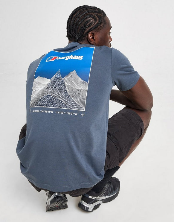 Berghaus Pinnacle Point T-Shirt Dark Grey