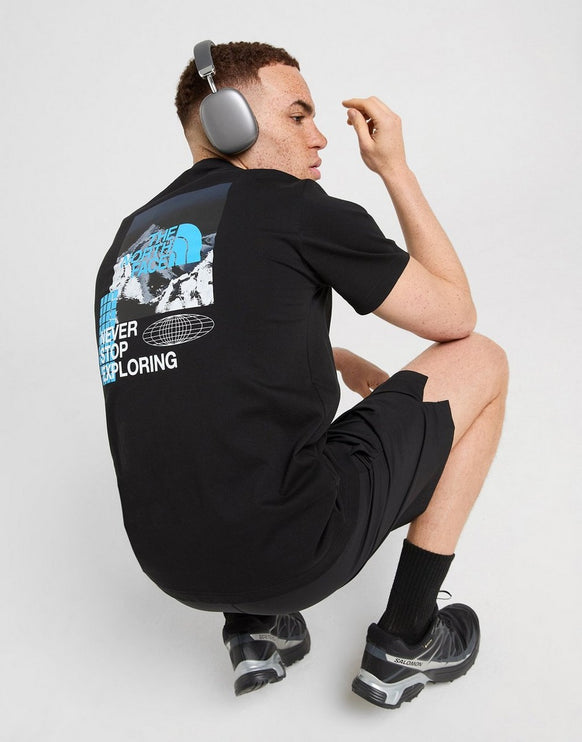 The North Face M Energy Graphic T-Shirt Black