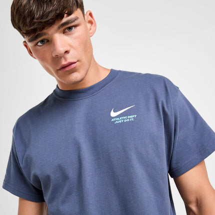 Nike Athletic T-Shirt and Short Set Thunder Blue