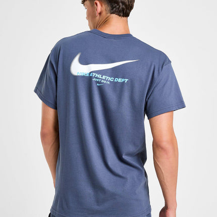 Nike Athletic T-Shirt and Short Set Thunder Blue