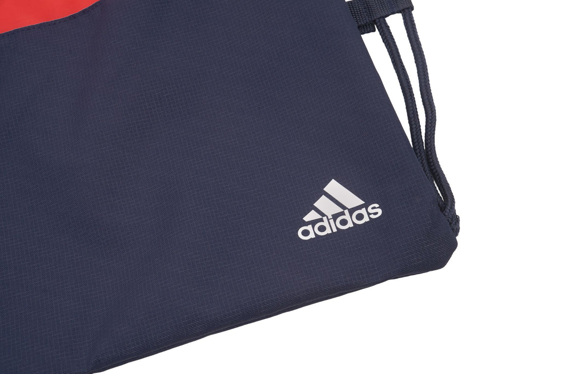 Adidas Gym Bag Zipped Front Pocket Red/Navy