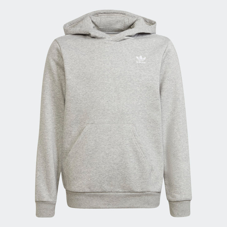 Adidas Kids Fleece Adicolor Hoodie Grey