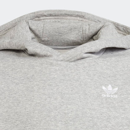 Adidas Kids Fleece Adicolor Hoodie Grey