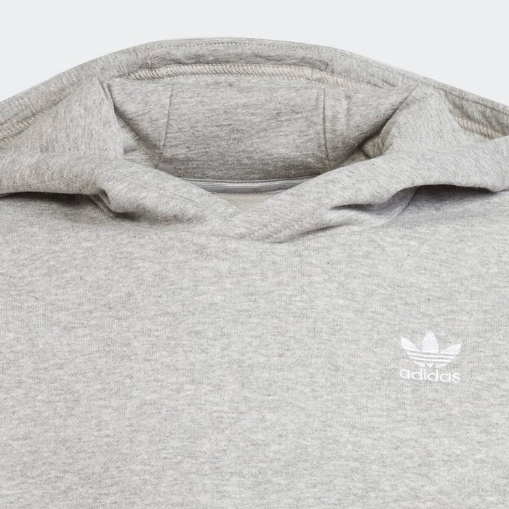 Adidas Kids Fleece Adicolor Hoodie Grey