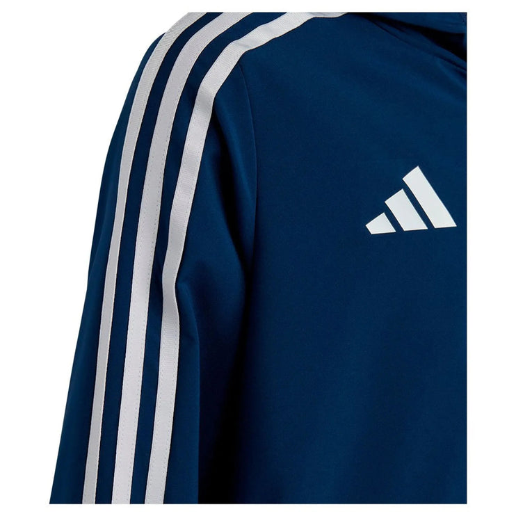 Adidas Kids Tiro 23 Windbreaker Hooded Jacket Navy