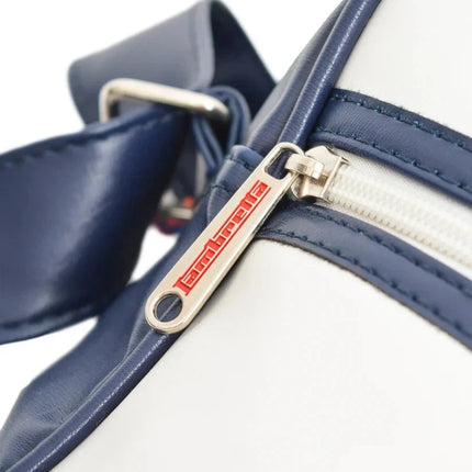 Lambretta Classic Retro Shoulder Bag Navy/White