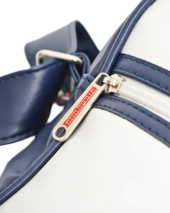 Lambretta Classic Retro Shoulder Bag Navy/White