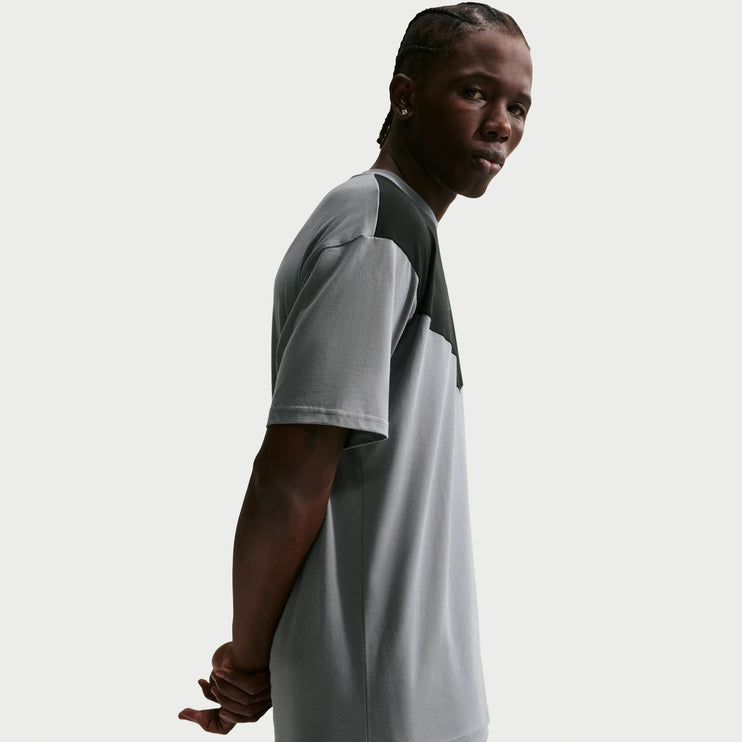 Nike Sportswear T-Shirt Grey/Black Blue Logo