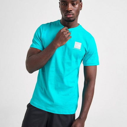 The North Face Fine Box Logo Men's T-Shirt Blue