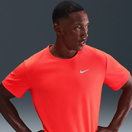 Nike Miler Dri Fit T-Shirt Bright Orange