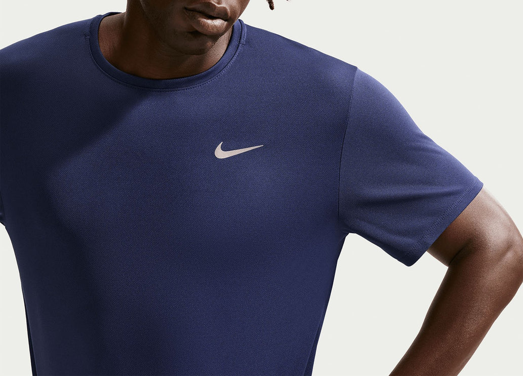 Nike Miler Dri Fit T-Shirt Navy