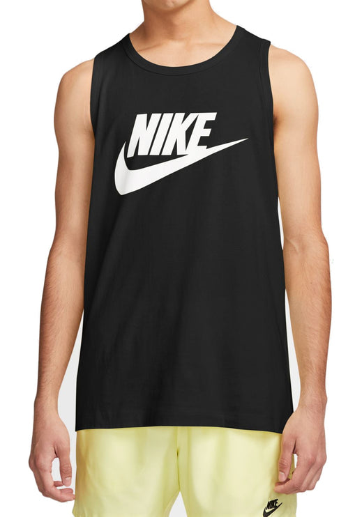 Nike Men's Swoosh Big Logo Vest/Tank Top Black