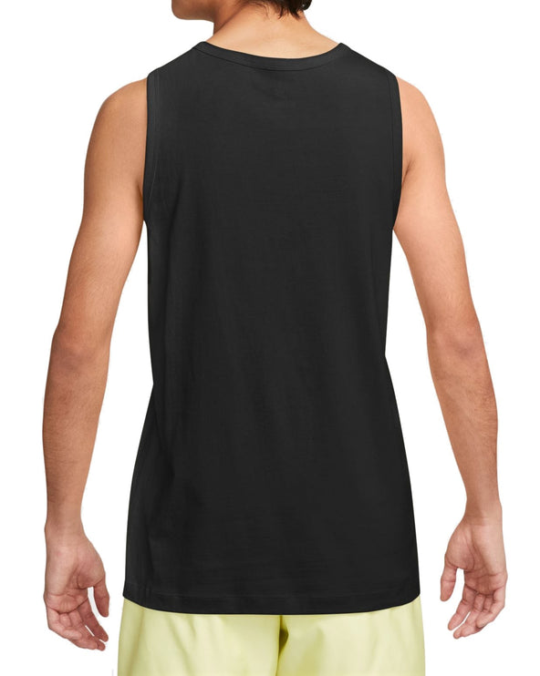 Nike Men's Swoosh Big Logo Vest/Tank Top Black