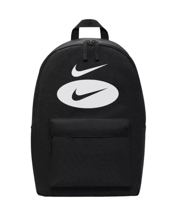 Nike Heritage Double Swoosh Backpack Black