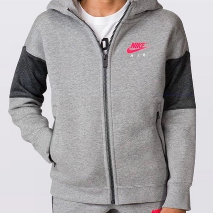 Nike Air Boys NSW Fleece Hooded Tracksuit Full Zip <br> REDUCED FROM £54.95 NOW ONLY £49.95