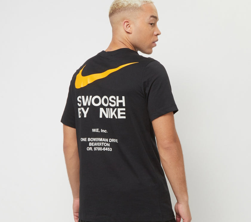 Nike Corporate Swoosh T-Shirt Black