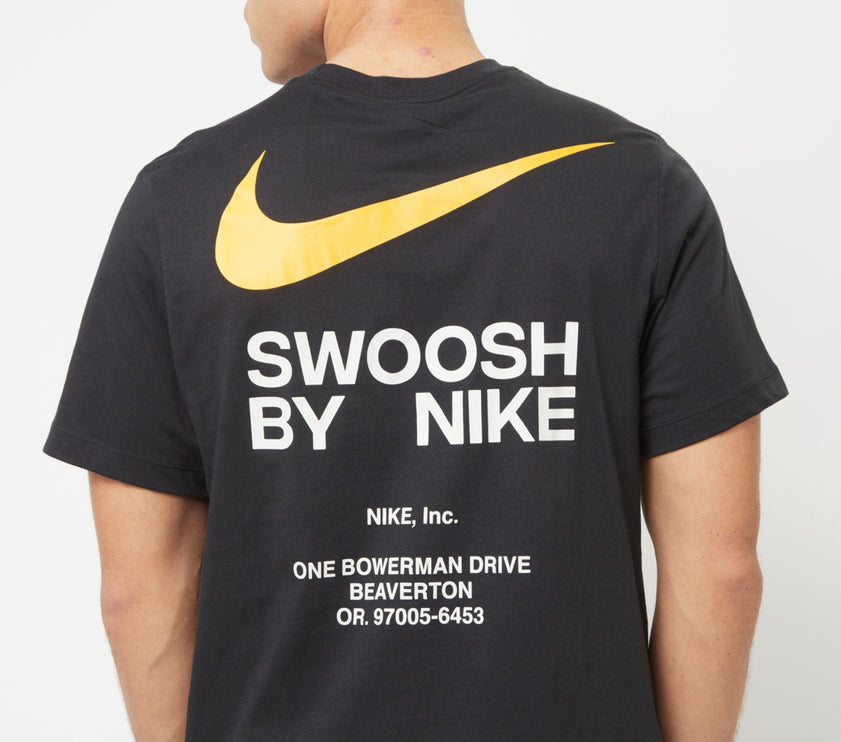 Nike Corporate Swoosh T-Shirt Black