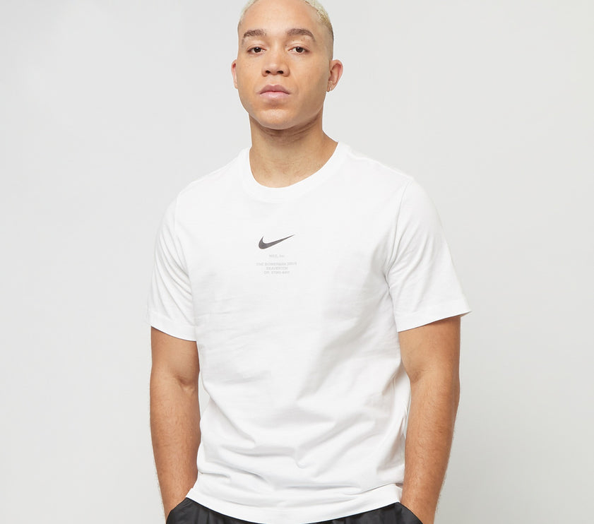 Nike Corporate Swoosh T-Shirt White