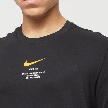 Nike Corporate Swoosh T-Shirt Black
