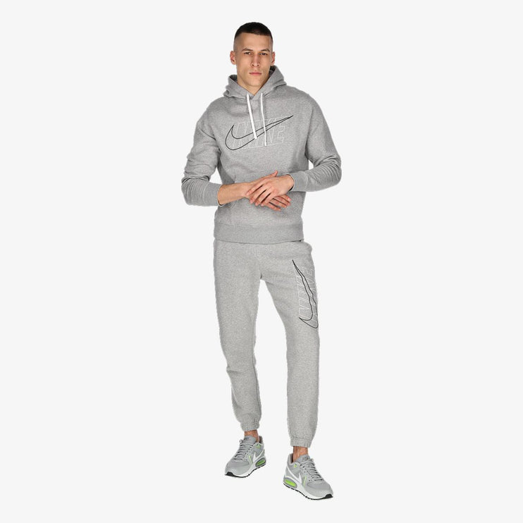 Nike Air Men's Sportswear Club Hooded Tracksuit Grey