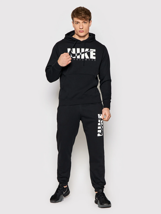 Nike Men's Hooded Tracksuit Black