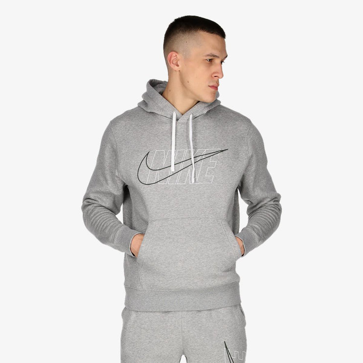 Nike Air Men's Sportswear Club Hooded Tracksuit Grey