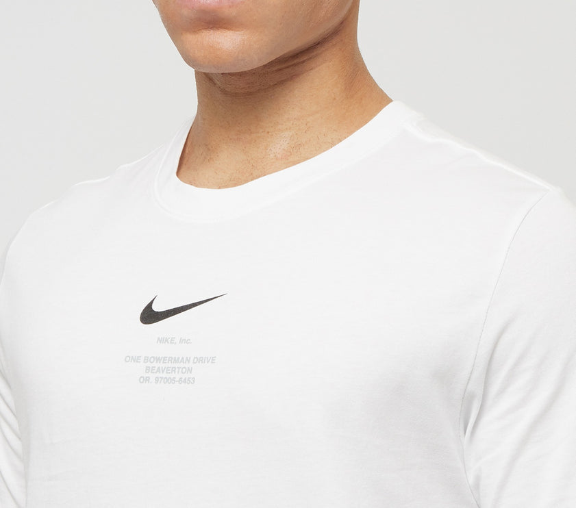 Nike Corporate Swoosh T-Shirt White
