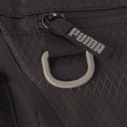 Puma Street Messenger Bag Black Zip Closure