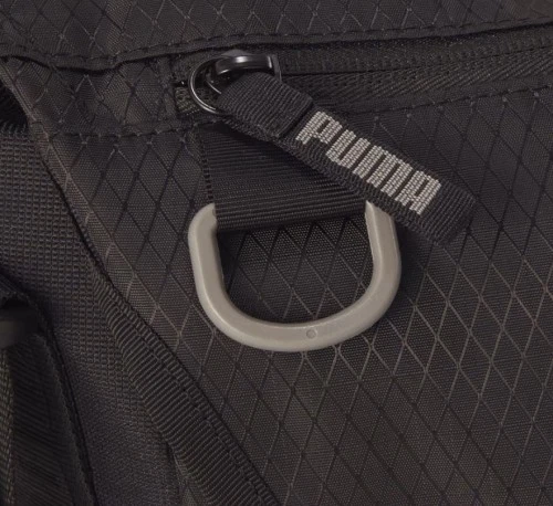 Puma Street Messenger Bag Black Zip Closure