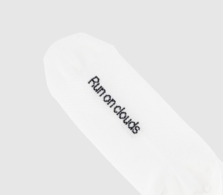ON Cloud Running Socks High 3 Pack White