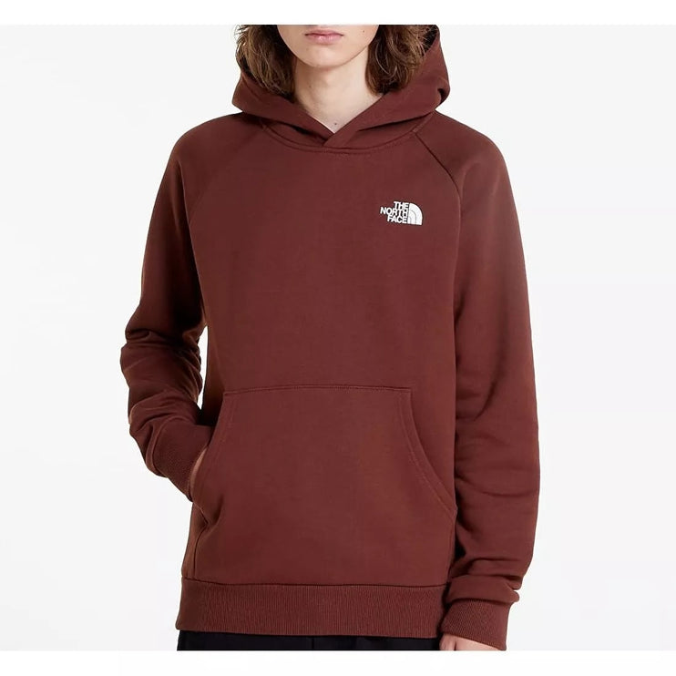 The North Face Raglan Redbox Hoodie Dark Oak <br> REDUCED FROM £64.99 NOW ONLY £44.95