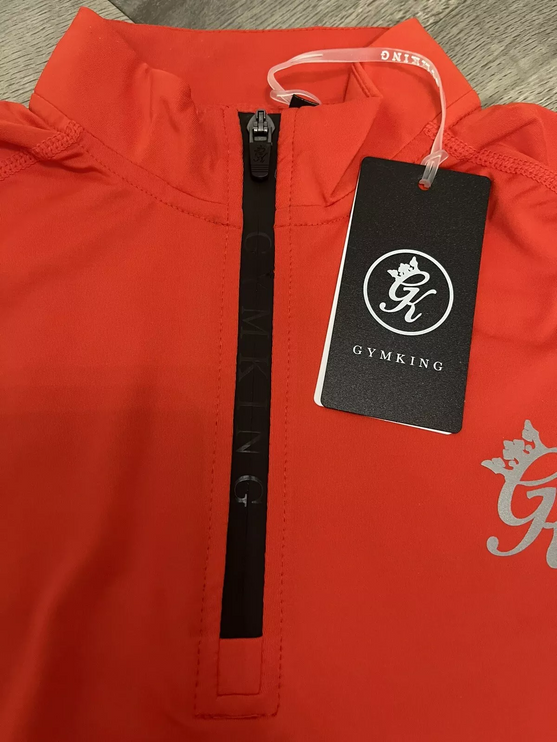 Gym King 1/4 Zip Long Sleeve Top