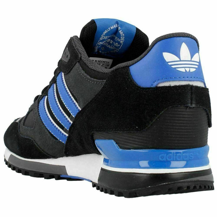 Adidas Originals ZX 750 Trainers Black/Royal Blue