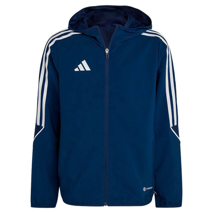 Adidas Kids Tiro 23 Windbreaker Hooded Jacket Navy
