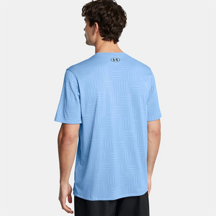 Under Armour Tech Vent Geotessa T-Shirt Blue