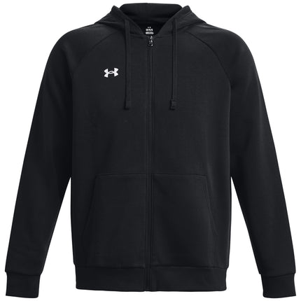 Under Armour Rival Fleece Full Zip Hoodie Black