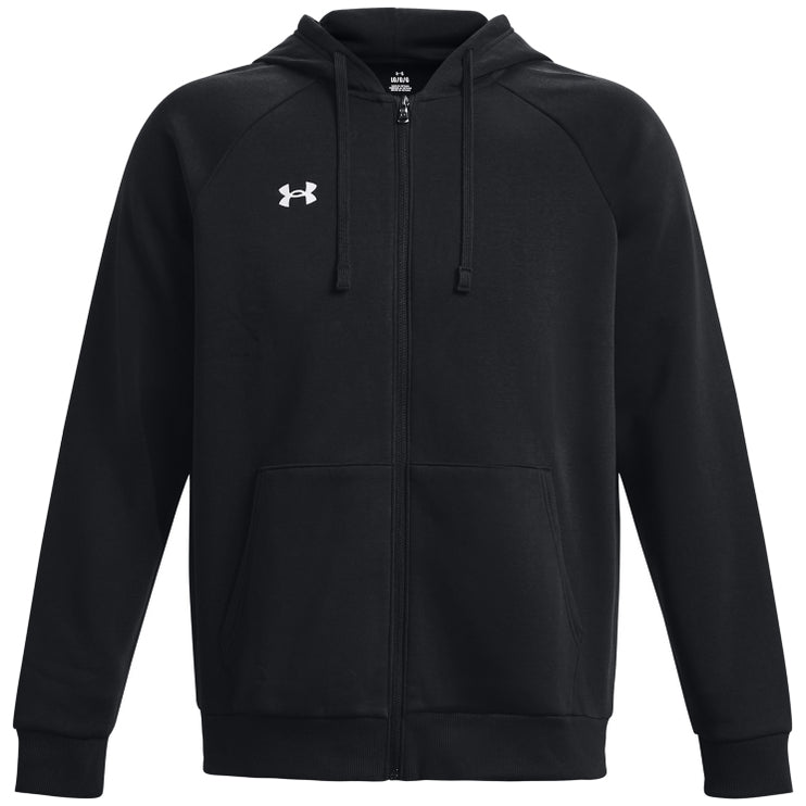 Under Armour Rival Fleece Full Zip Hoodie Black