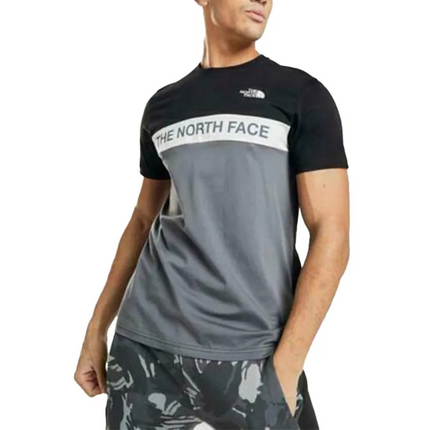 The North Face Colour Block T-Shirt Black