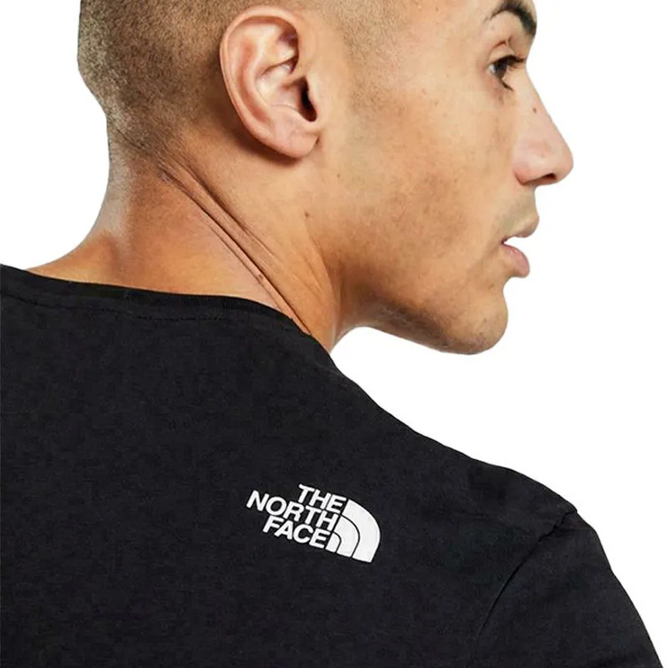The North Face Colour Block T-Shirt Black