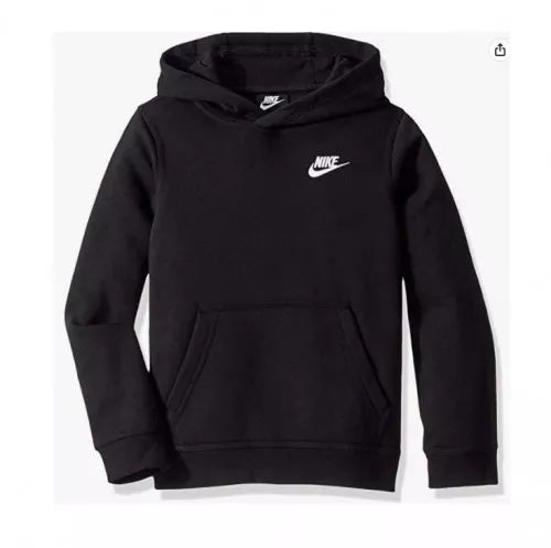 Nike Overhead Kids Black Hoodie